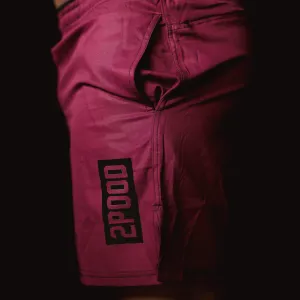 2POOD Burgundy Shorts