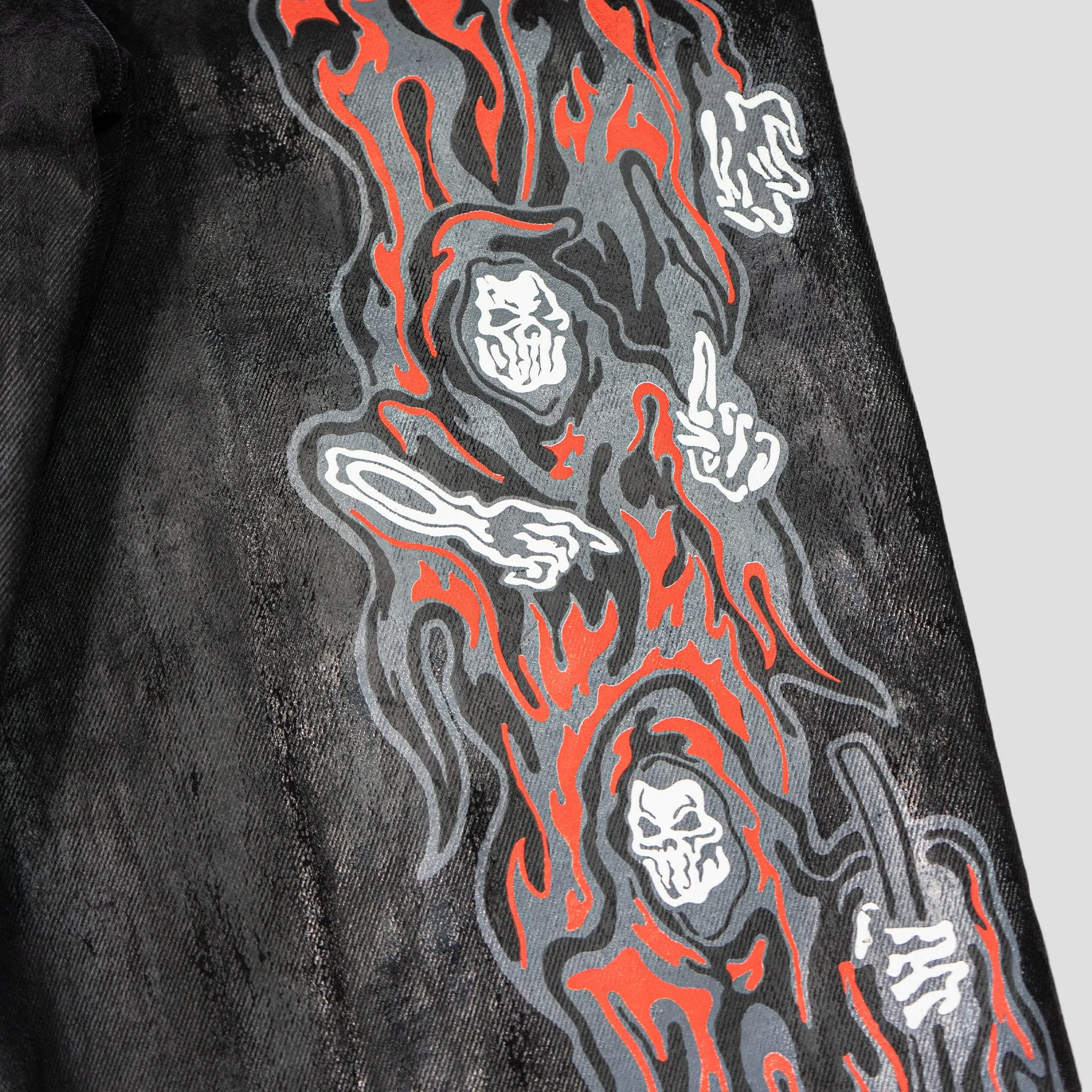 BAGGY PRINTED JEANS