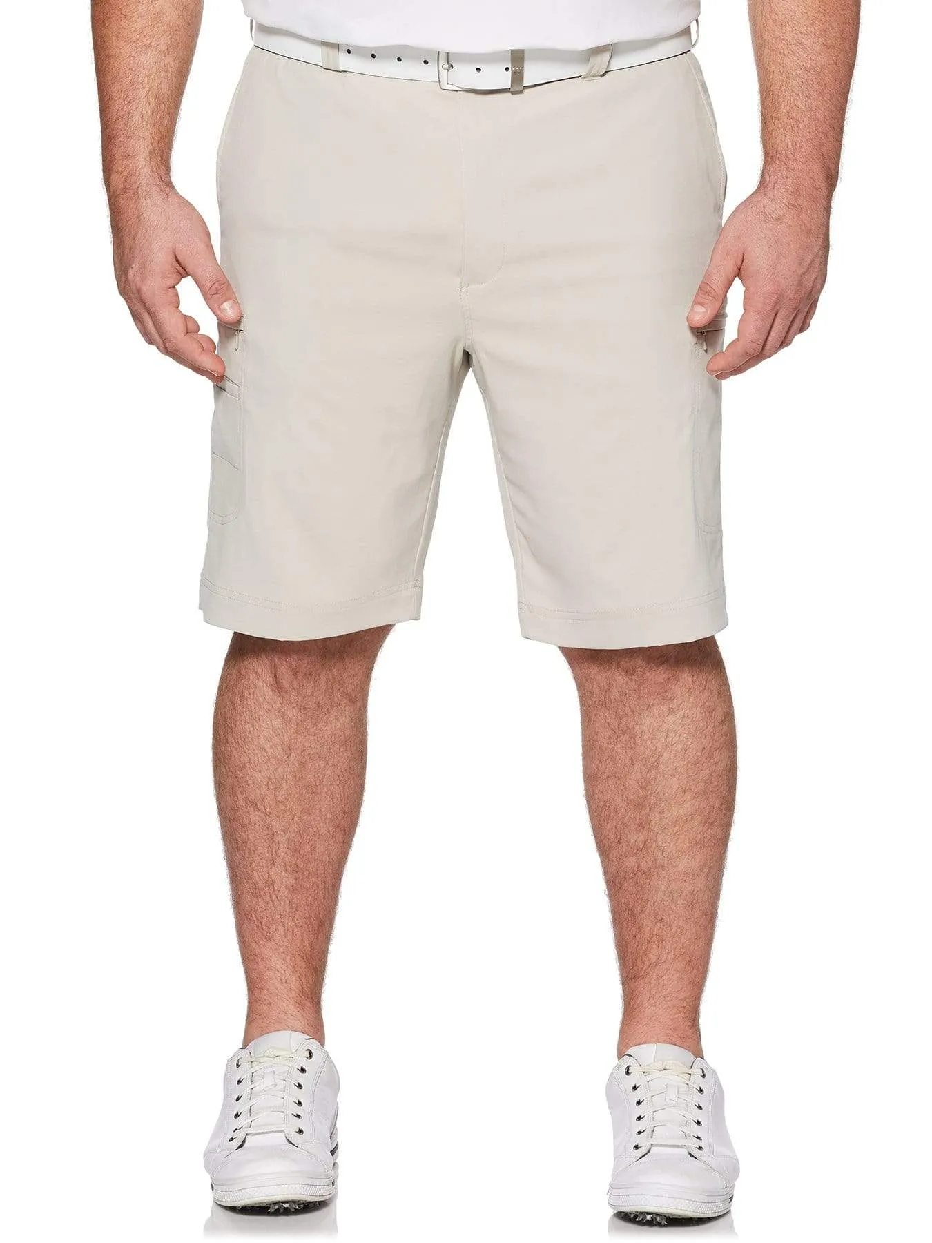 Big & Tall Stretch Solid Cargo Short with Active Waistband