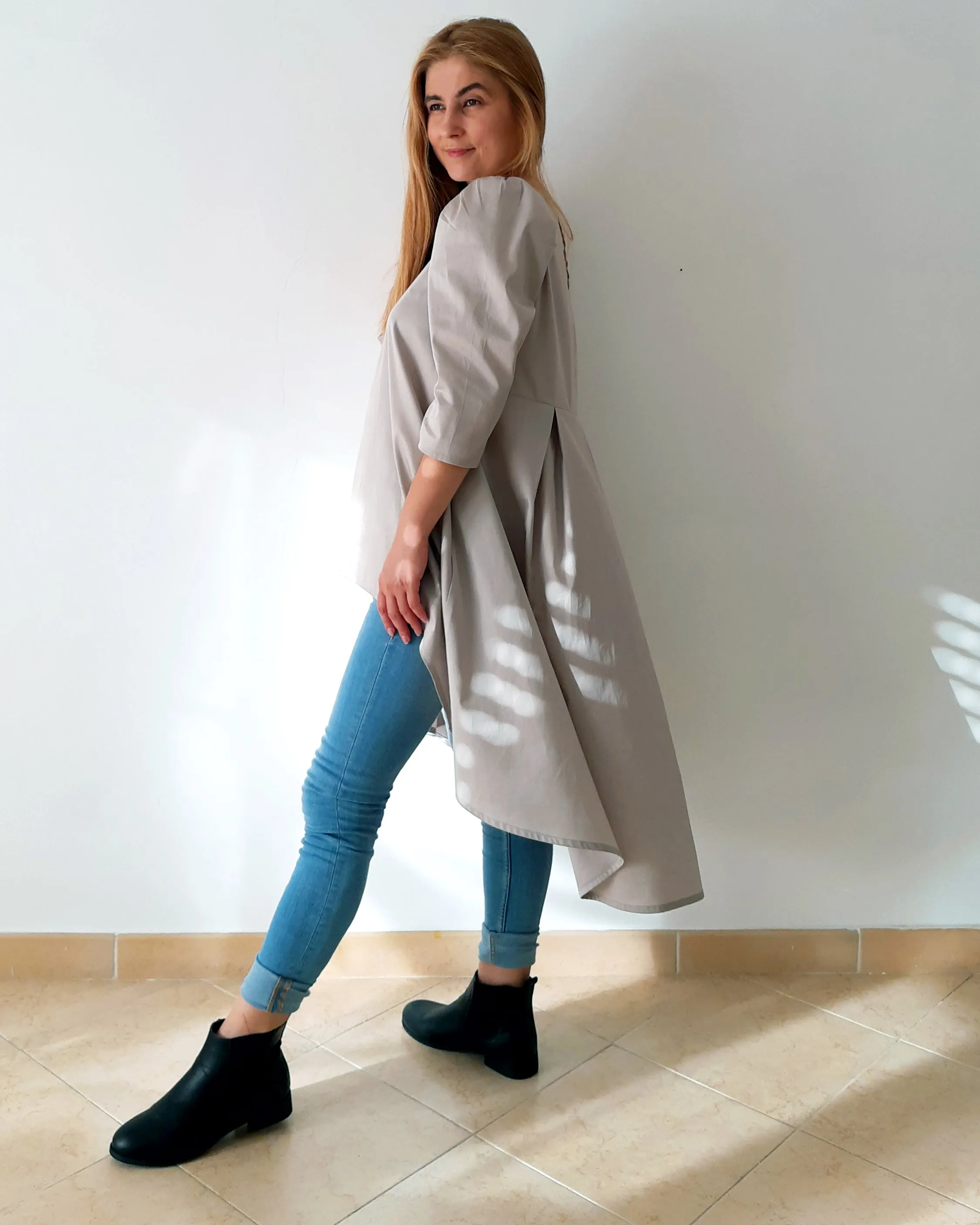 High Low Tunic Sewing Pattern N.80