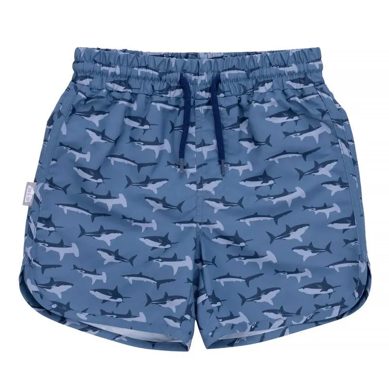 Kids UV Swim Shorts - Shark