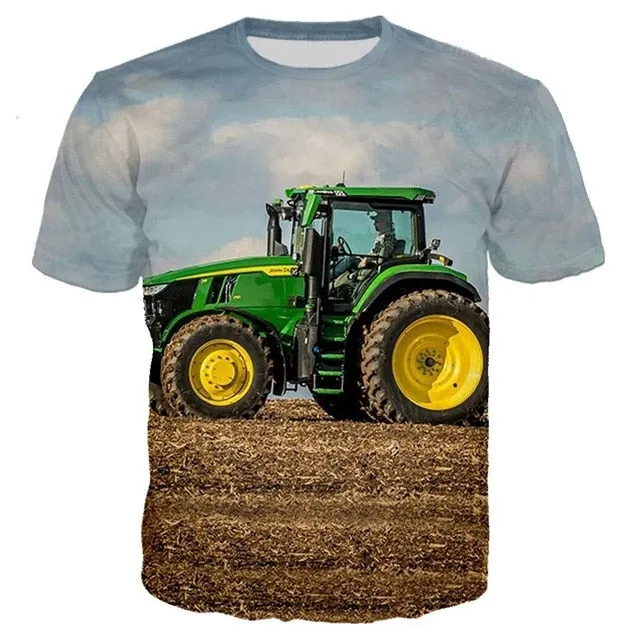 Oversized 3D Print T-shirt