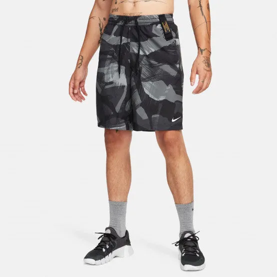 PANTALONCINI NIKE CHALLENGER CORE DRY CHALLENGER UOMO CROSSFIT CAMO NERO