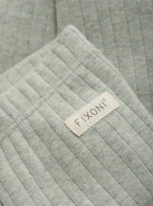 Ribbed Sage Green Trousers