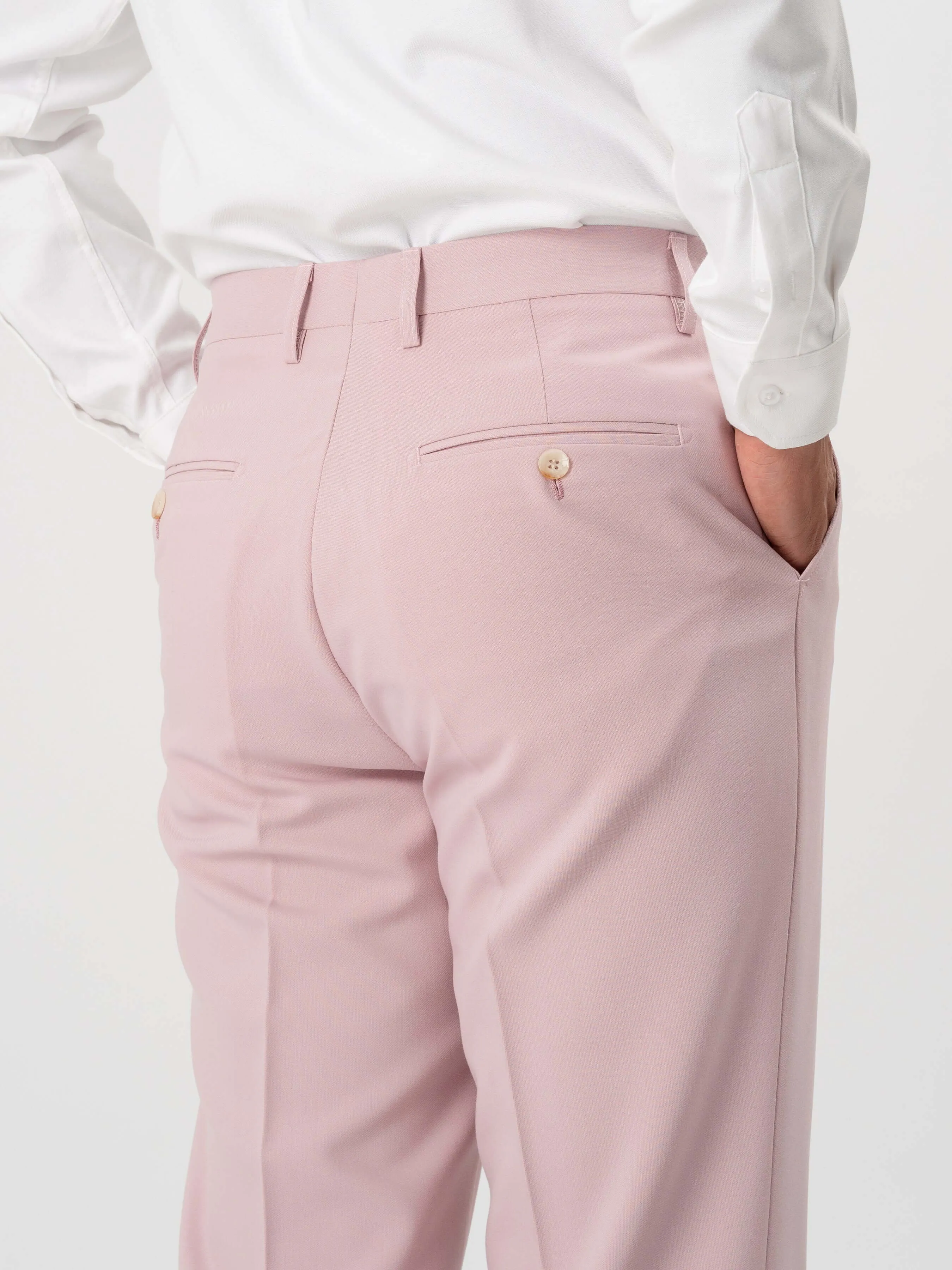 Trousers With Belt Loop -  Panther Plain (Slim Straight)